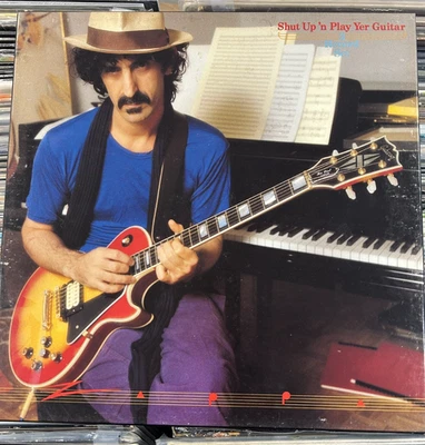 "Frank Zappa" ‎– "Shut Up 'N Play Yer Guitar" 3 LP box set 1986 UK FZAP 2 - Imagem 1 de 4