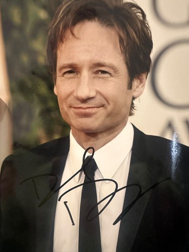 DAVID DUCHOVNY SIGNED PHOTO AUTOGRAPH THE X-FILES STAR EXACT PHOTO ...