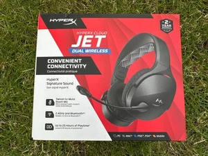 NOWY HyperX Cloud Jet Dual Wireless, zestaw słuchawkowy Bluetooth PC, PS4/PS5, Switch 2 - Zdjęcie 1 z 5