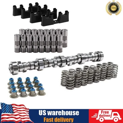 For GM Truck Stage 3 Cam Low Lift Cam Kit Vortec LS 4.8 5.3 6.0 6.2L w/Lifters - Image 1 of 4