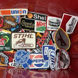 25 lot Random Mix High quality Sew / Iron on Patches Fashion Embroidered USA - Picture 1 of 4