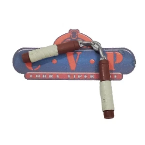 TMNT MICHAELANGELO 2002 Ninja Turtle Mike Nunchuck Weapon 2003 Accessory - Picture 1 of 1