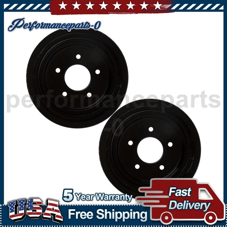 Tambor de freno trasero Dynamic Friction Company para Chevrolet C10 1975-1986 Foto 1 de 1