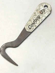 Vintage Cowboy Up Hoof Pick Tool – Western Horse Grooming Equestrian Gear - Picture 1 of 8