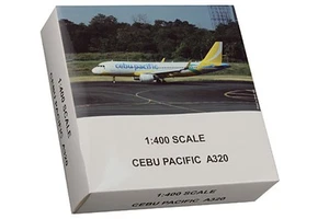 CEBU4320 GeminiJets A320-200 1/400 Model RP-C4107 Cebu Pacific - Picture 1 of 2