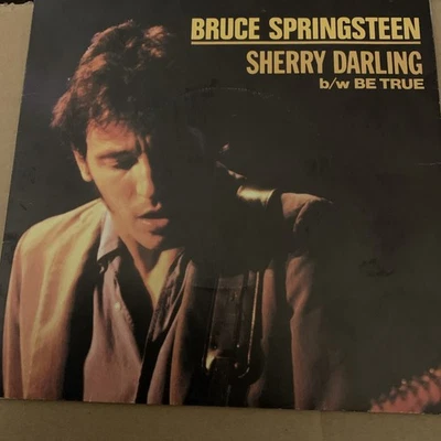 BRUCE SPRINGSTEEN Sherry Darling / Be True UK 7" CBS Records 1981 - Image 1 of 4