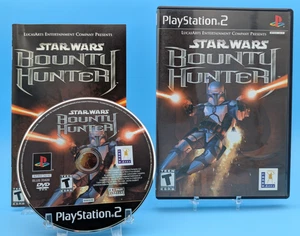 Star Wars: Bounty Hunter (Sony PlayStation 2, 2002) CIB w/Manual & Reg - Tested - Picture 1 of 8