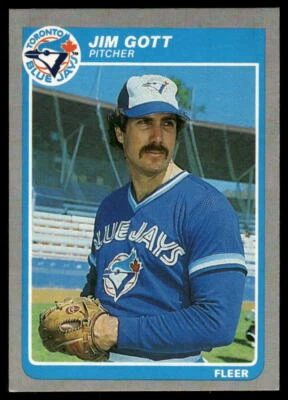 1985 Fleer #105 Jim Gott - Image 1 of 2