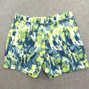 The North Face Board Shorts Mens Extra Large Green Camo Print Elastic Waist New - Picture 1 of 14
