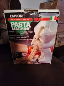 Emson Pasta Maker Machine Press - Made In Italy - Picture 1 of 10