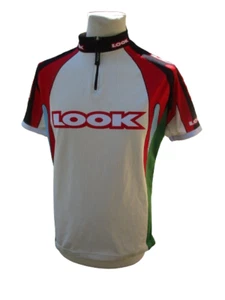 Maillot de cyclisme vintage Look Taille M - Imagen 1 de 6