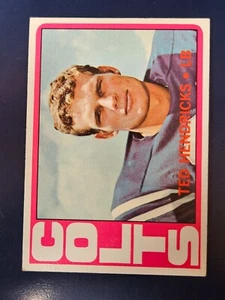 1972 Topps Football Card #93 Ted Hendricks RC Baltimore Colts - Picture 1 of 2