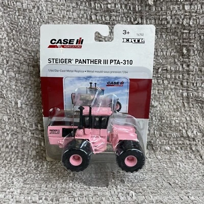 CASE 1/64 Pink 1980 Steiger Panther III PTA-310 NIP - Image 1 of 4