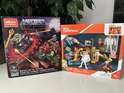 Mega Construx Despicable Me Dru's Lair & He-Man Masters Of The Universe Battle - Image 1 of 4