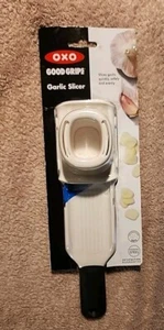 NEW OXO Good Grips Garlic Slicer Slices Garlic Quickly Safely Evenly FREE SHIP - Picture 1 of 5