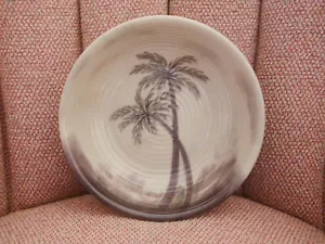 Tabletops BAHAMAS PALM TREE 8.” Round Soup Bowl Melamine - Picture 1 of 3