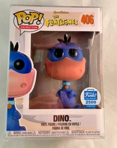 Funko Pop Animation The Flintstones Dino #406 Blu a volta/edizione limitata 2500 - Foto 1 di 9