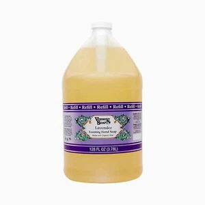USDA Organic Lavender Hand Soap - 128 oz Gallon Refill for Moisturized Hands - Picture 1 of 7