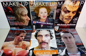Makeup Artist Magazine Lot Of 6 Issues - Picture 1 of 1