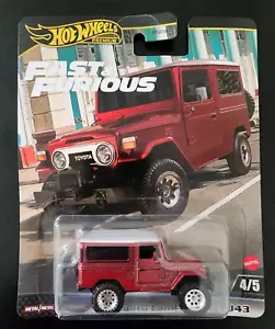 Hot Wheels Fast & Furious Toyota Land Cruiser FJ43 Premium Diecast New - Bild 1 von 3