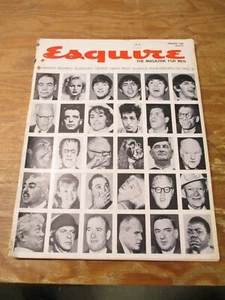 ESQUIRE Magazine 1965 January Beatles On The Cover  Free Shipping! - Picture 1 of 7