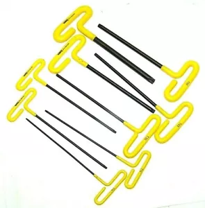 9 pcs T Handle Tamper Torx Star Screwdriver t10 t15 t20 t25 t30 t40 t45 t50 t55 - Picture 1 of 3