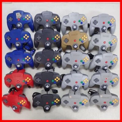 Lot of 20 Nintendo 64 N64 Controller Official Tested Random Color Used 1day/F/S - Image 1 of 4