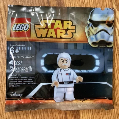 LEGO Star Wars: Almirante Yularen (5002947) NUEVO MINIFIGURA SELLADA Raro Foto 1 de 2