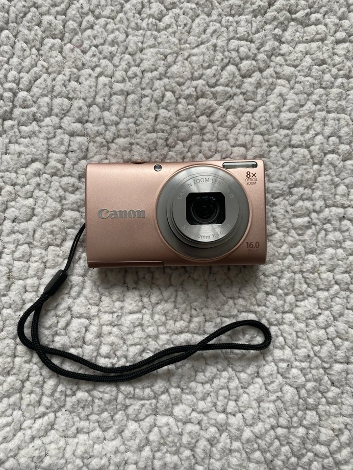 Canon Powershot A4000 IS Digital Compact Camera Working w/ 8x Canon Zoom Lens  - Photo 1/4