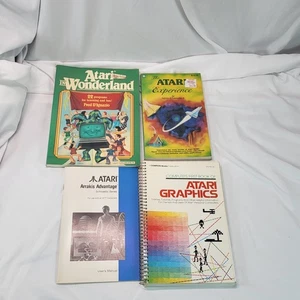 Vintage Atari Computer Books Lot 4 Graphics Programming Experience Manual - Picture 1 of 9