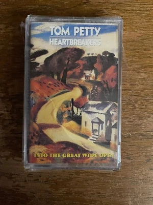 TOM PETTY & THE HEARTBREAKERS Into The Great Wide Open SEALED CASSETTE TAPE - Imagem 1 de 2