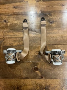 Ferrari 488 Spider Seatbelt 2014 LHS 34156453 & RHS 34156454 Safety Belt OEM EUC - Picture 1 of 10