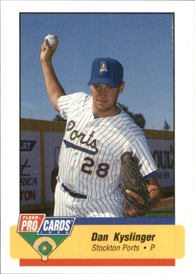 Dan Kyslinger 1994 Fleer ProCards #1690 RC Stockton Ports *AutographDen* - Image 1 of 2