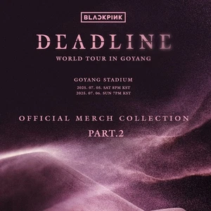 BLACKPINK DEADLINE WORLD TOUR IN GOYANG Official MD Collection Part.2 + Track# - Picture 1 of 71