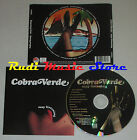 CD COBRA VERDE Easy listening 2003 SCAMCITY MTR06 no lp mc dvd vhs (CS62)