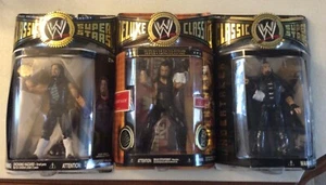 JAKKS PACIFIC WWE CLASSIC SUPER STARS (2) & DELUXE CLASSIC (2) UNDERTAKER LOT  - Picture 1 of 9