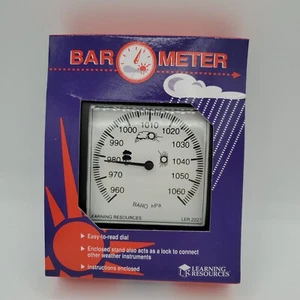 Vintage Retro 1994 Barometer Weather Center by Learning Resources - NEW - RARE - Picture 1 of 3