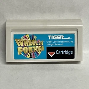 Vintage 1995 Tiger Electronics Wheel Of Fortune Hand Held Game Cartridge - Picture 1 of 3