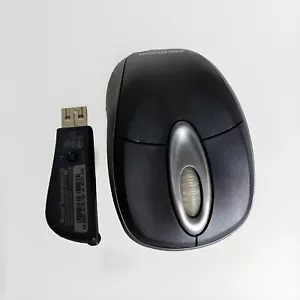 Microsoft Wireless Notebook Optical Mouse 3000 MSK-1056 & USB Receiver. - Picture 1 of 5