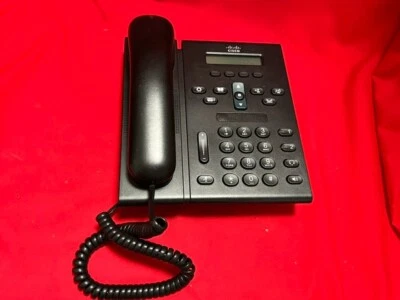 Cisco CP-6921 VOIP Desktop Office Telephone w/Handset Only - Image 1 of 2