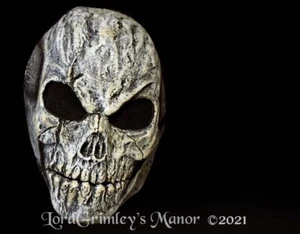 NUOVO 2021 Vecchio Teschio Mezzo Maschera Halloween Cosplay Raccapricciante Scheletro Horror Non Morti - Foto 1 di 2