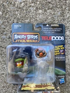 ANGRY BIRDS STAR WARS Telepods Obi-Wan Kenobi & Luke on Endor Birds, 2-Pack New  - Picture 1 of 4