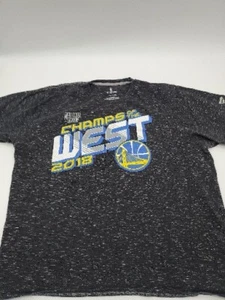 Golden State Warriors T-Shirt Mens 2XL Gray  Graphic Print 2018 Champs…#16820 - Picture 1 of 9