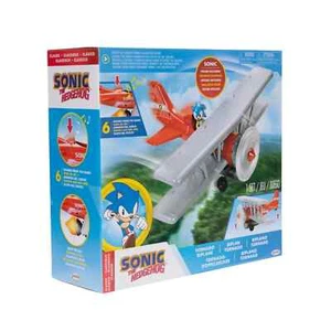 Sonic The Hedgehog Tornado Biplane Playset with 2.5" Sonic Action Figure New E12 - Picture 1 of 9
