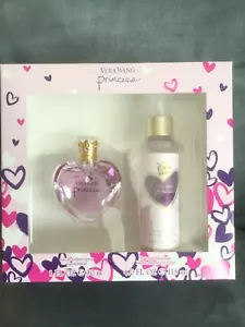 VERA WANG PRINCESS GIFT SET EAU DE TOILETTE SPRAY 1 OZ & HAIR AND BODY MIST 4 OZ - Picture 1 of 2
