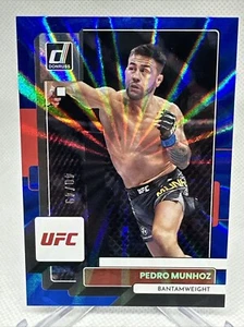 2023 Donruss UFC Blue Holo Laser #97 Pedro Munhoz /49 - Bild 1 von 2