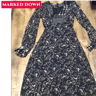 VESTIDO MAXI INVERNO KATE ***** APENAS REDUZIDO**** Designer forrado de seda. XS - Imagem 1 de 4