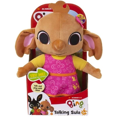 Peluche Parlante Bing Sula 26cm Acamar 3515 parla polacco PL