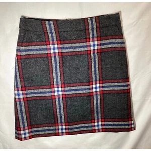 Minifalda Boden Heritage British Tweed 100 % lana EE. UU. 6R/UK 10R - Imagen 1 de 5