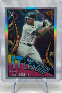 2023 Bowman Chrome - Riley Greene It Came to the League RC - Tigers #CFL-4 - Picture 1 of 2